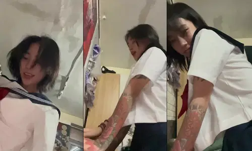 Poster of Anh trai xăm trổ chim cong chơi không bao với bé người yêu non tơ