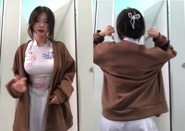 Poster of Clip sex em nữ sinh da trắng mông bự