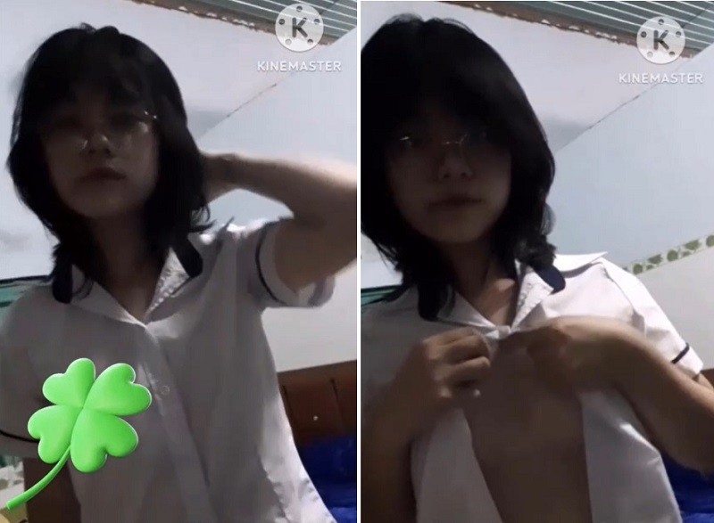 Poster of Clip sex học sinh xinh đẹp dáng ngon