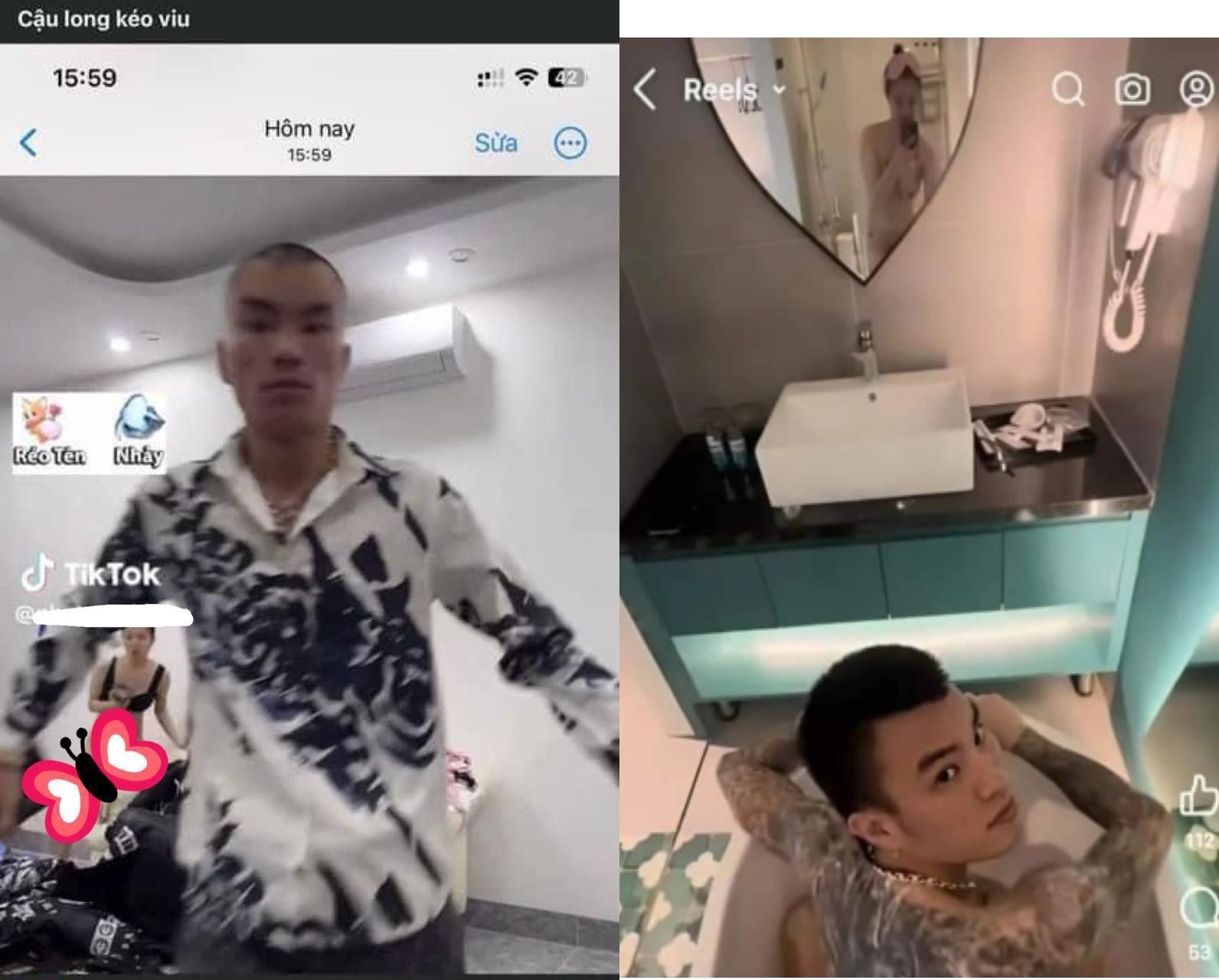 Poster of Clip sex vợ Long 9 ngón không mặc quần