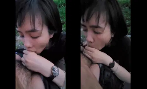 Poster of Em rau non bú cu nuốt tinh public ngoài bờ sông cực chill