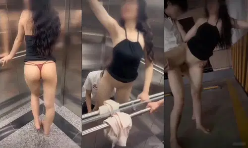 Poster of Gặp em trai đụ từ thang máy xuống hầm gửi xe – vkcklananh9496