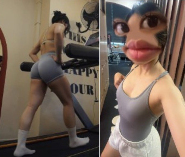 Poster of Gymer đít to kiểu chó rên thích anh ơi