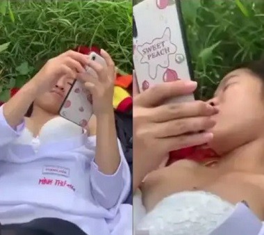 Poster of Hai em học sinh đụ nhau sau trường