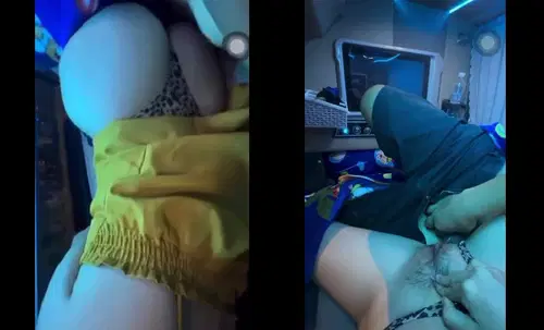 Poster of Lén lút đụ em trên xe khách cabin đôi cảm giác vừa sợ vừa sướng