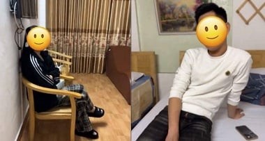 Poster of Lộ clip sex anh chủ shop và 2 em nhân viên