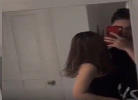 Poster of Lộ clip sex Gái xinh Hướng Lan Địt nhau với người yêu cực phê