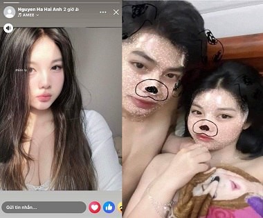 Poster of Nguyễn Hà Hải Anh lộ clip sex siêu dâm