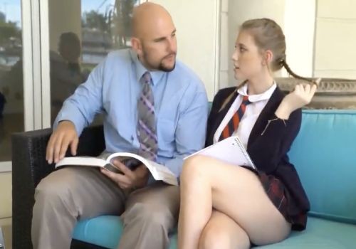 Poster of Nữ sinh gạ Chịch thầy gia sư đẹp trai lên đỉnh cực phê khi bố mẹ không ở nhà