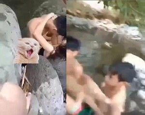 Poster of Quay lén nhóm bạn trẻ Chịch nhau cực phên bên bờ suối hấp dẫn