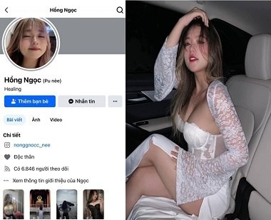 Poster of Tik toker Trương Hồng Ngọc bướm xinh