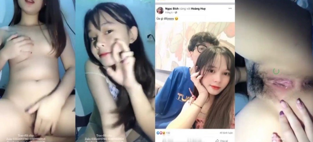 Poster of Video clip sex Gái Hà Tĩnh Chịch sướng lồn với anh trai cực đỉnh